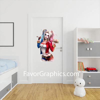 Harley Quinn Home Room Wall Vinyl Decal Sticker Mural Poster