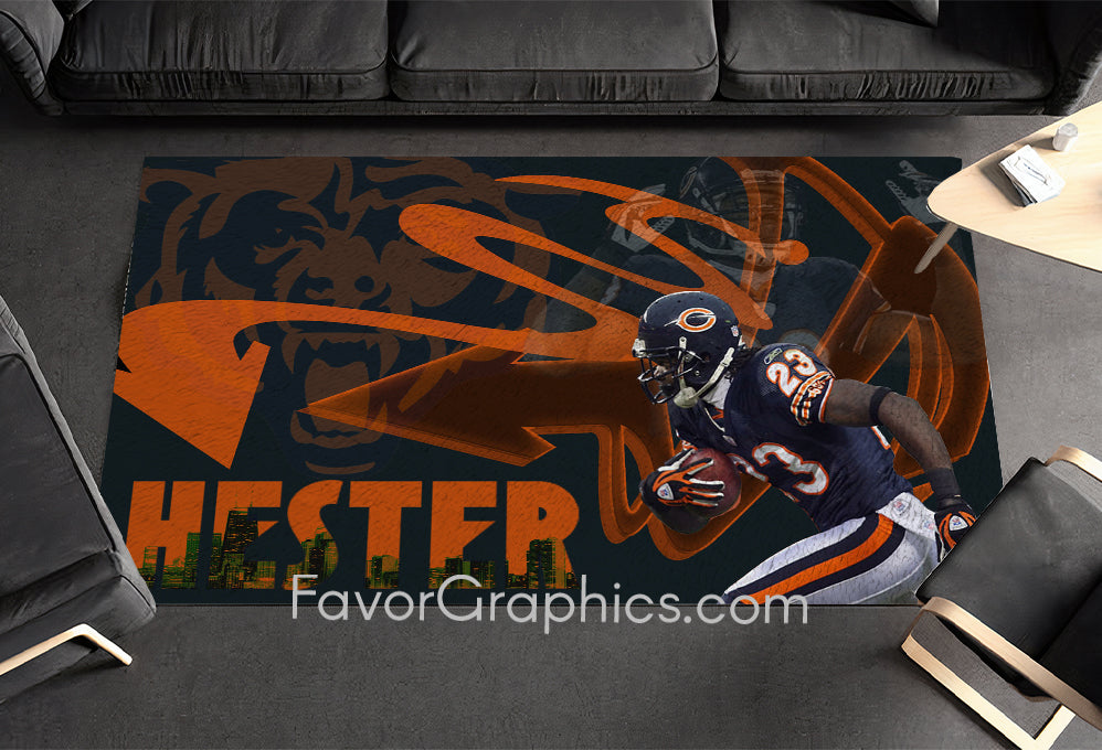 Chicago Bears Home Bedroom Decor Rug Carpet Mat