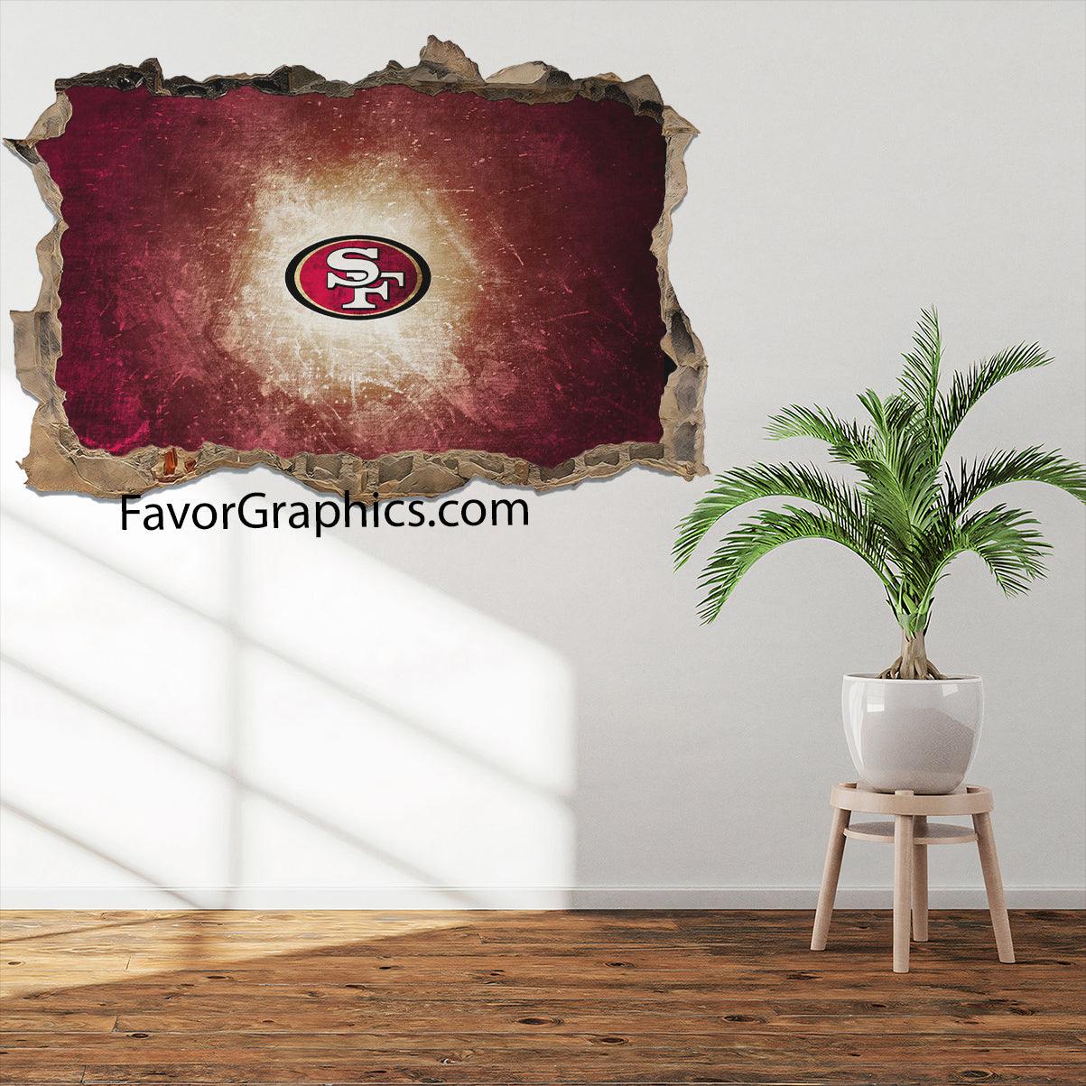 San Francisco 49ers Vinyl Wall Art Decal Sticker Poster Print Mural