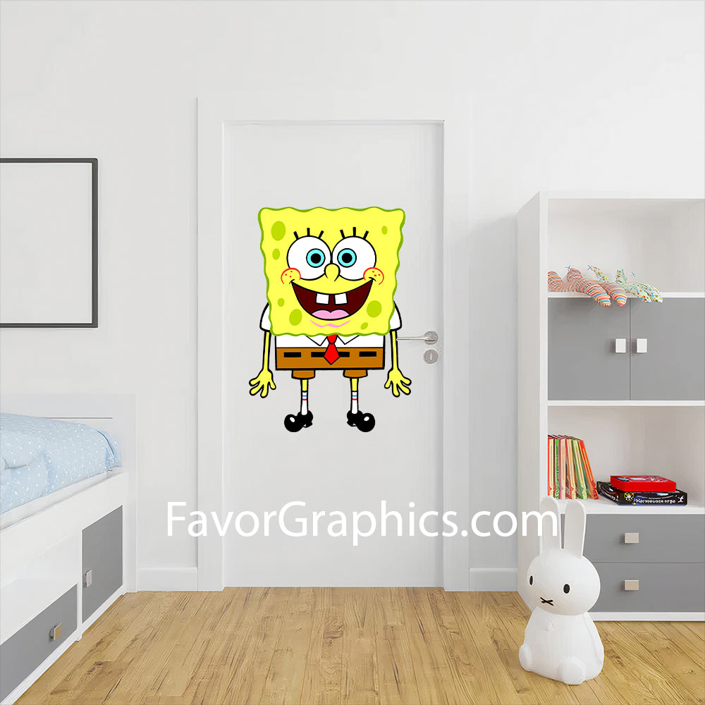 Spongebob Home Room Wall Vinyl Decal Sticker Mural Poster