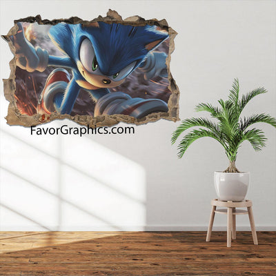 Sonic The Hedgehog Vinyl Wall Art Decal Sticker Poster Print Mural