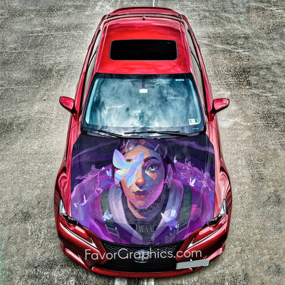 Clove (Valorant) Itasha Car Vinyl Hood Wrap Decal Sticker