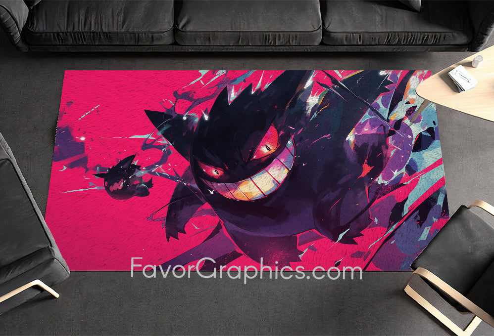 Gengar (Pokemon) Home Bedroom Decor Rug Carpet Mat