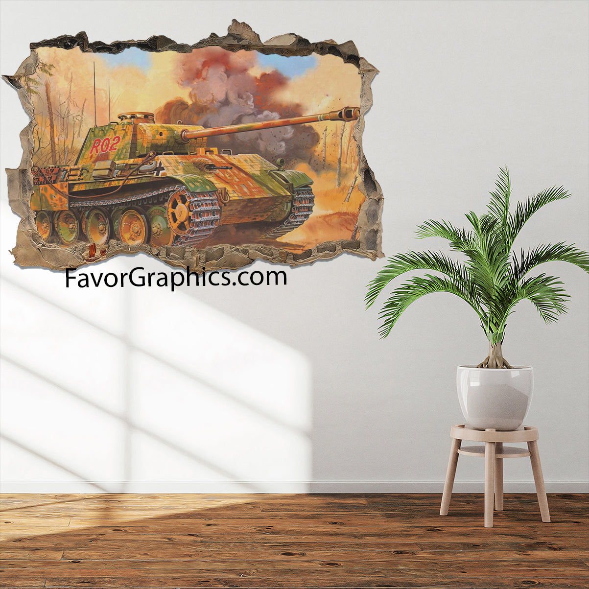 Tank Vinyl Wall Art Decal Sticker Poster Print Mural