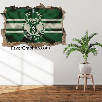 Milwaukee Bucks Vinyl Wall Art Decal Sticker Poster Print Mural