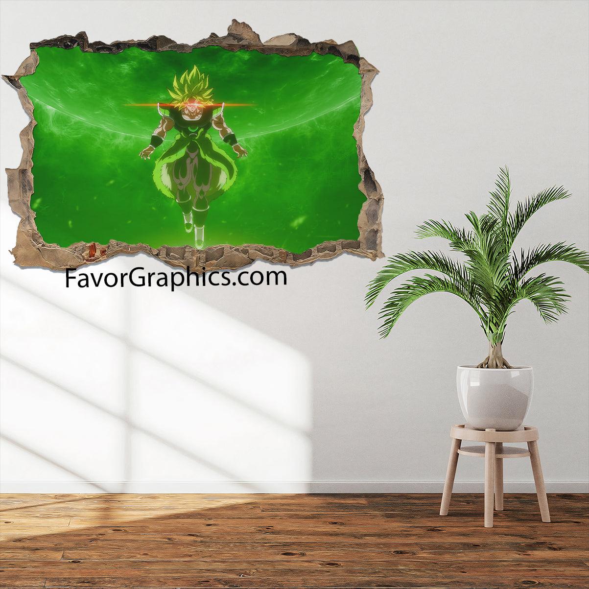 Broly Vinyl Wall Art Decal Sticker Poster Print Mural