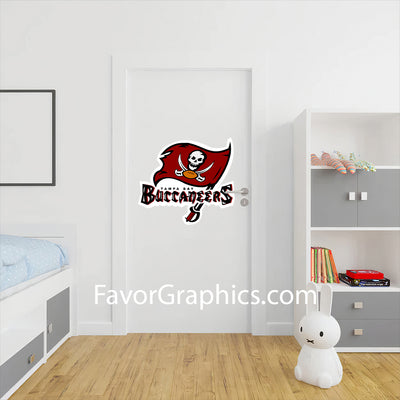 Tampa Bay Buccaneers Home Room Wall Vinyl Decal Sticker Mural Poster