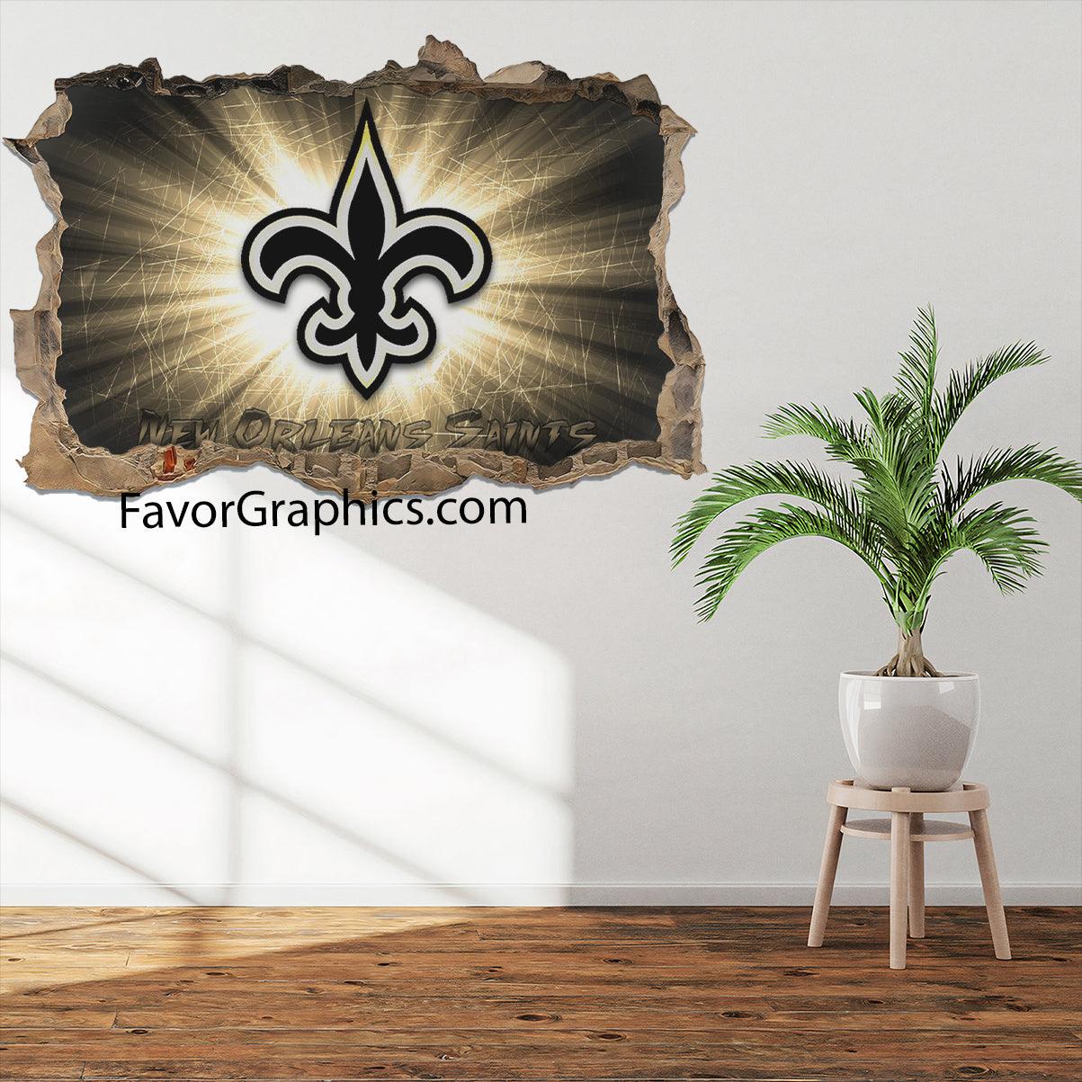 New Orleans Saints Vinyl Wall Art Decal Sticker Poster Print Mural