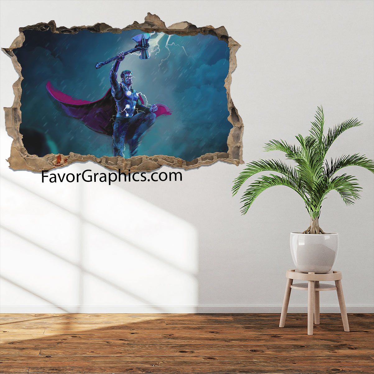 Thor Vinyl Wall Art Decal Sticker Poster Print Mural