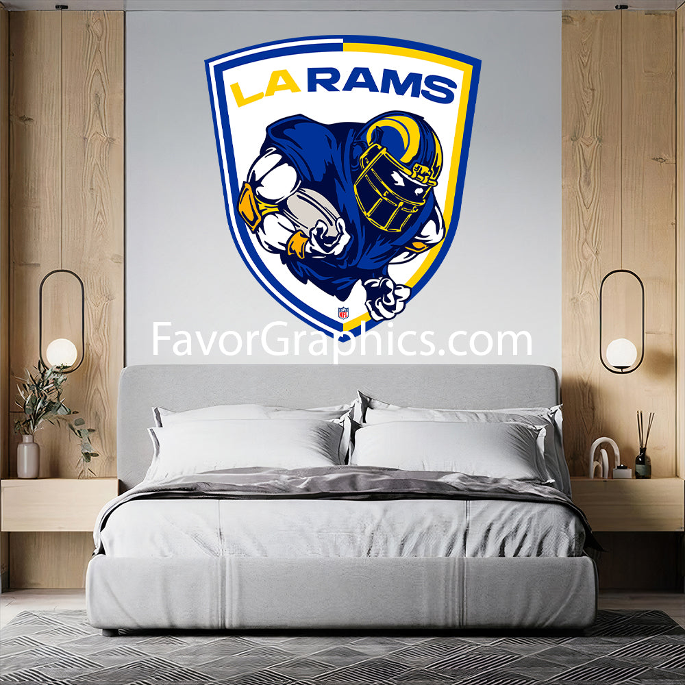 Los Angeles Rams Home Room Wall Vinyl Decal Sticker Mural Poster