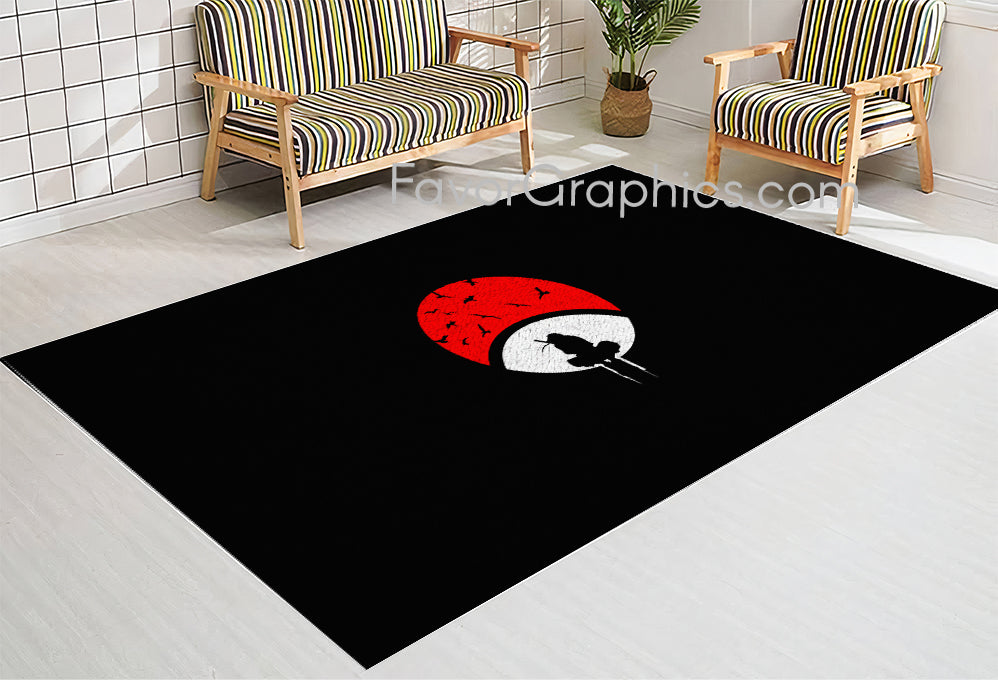 Itachi Uchiha Home Bedroom Decor Rug Carpet Mat