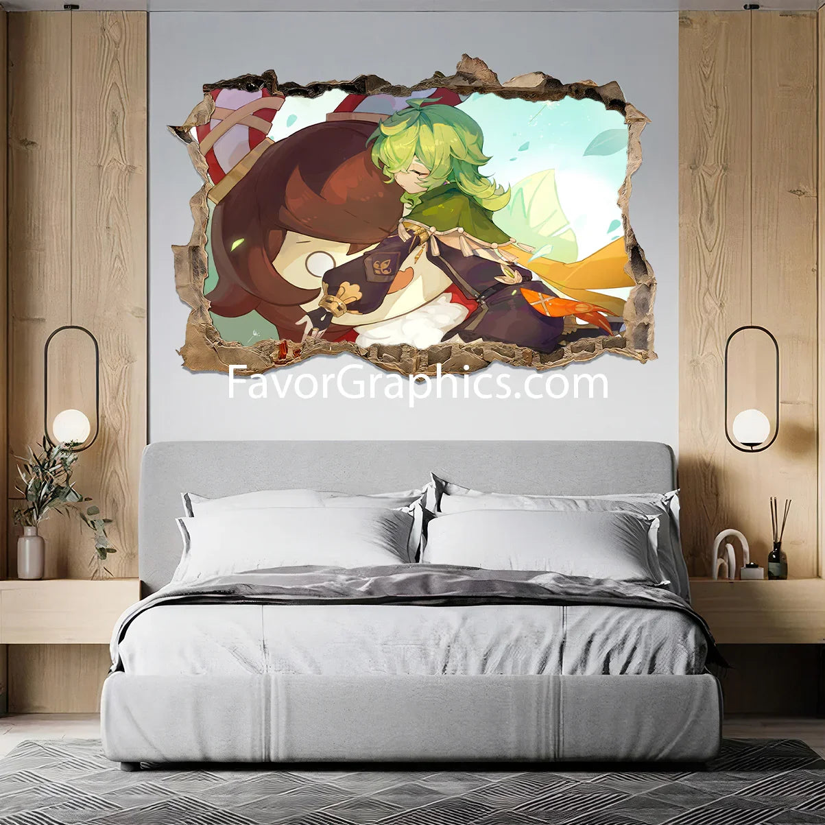 Collei (Genshin Impact) Vinyl Wall Art Decal Sticker Poster Print Mural
