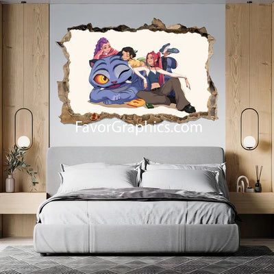 Huntrix HUNTR/X Kpop Demon Hunters Wall Art Poster Print Mural
