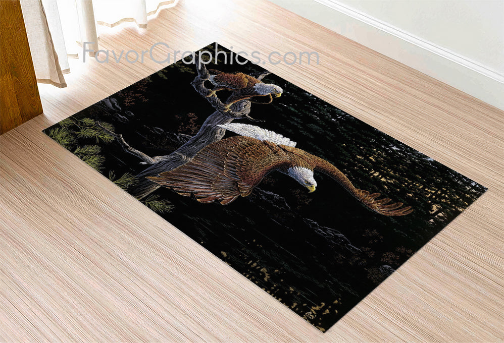 Bald Eagle Home Bedroom Decor Rug Carpet Mat