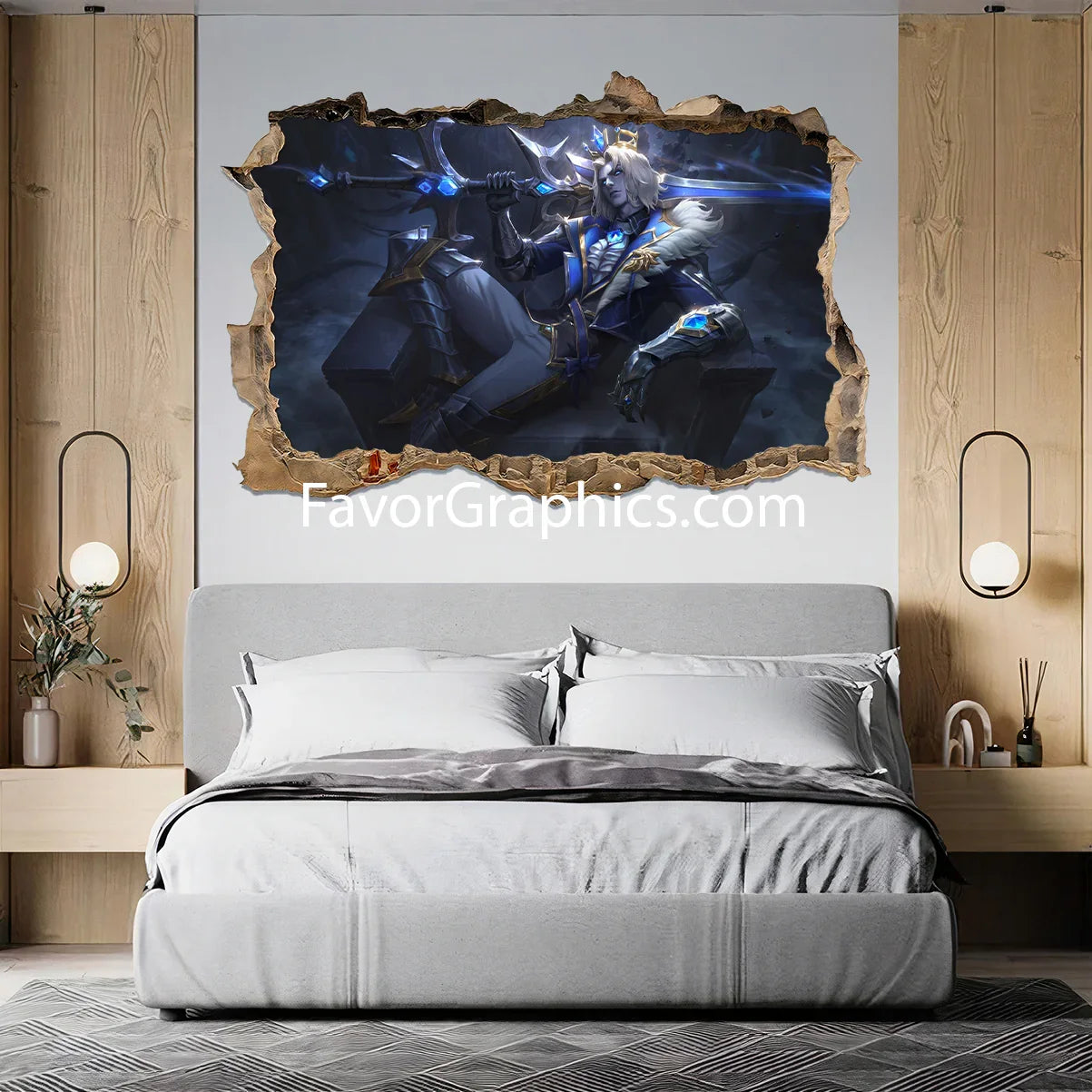 Viego League of Legends Vinyl Wall Art Decal Sticker Poster Print Mural