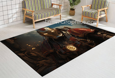 Ironman Home Bedroom Decor Rug Carpet Mat