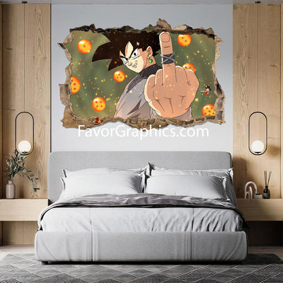 Black Goku Vinyl Wall Art Decal Sticker Poster Print Mural