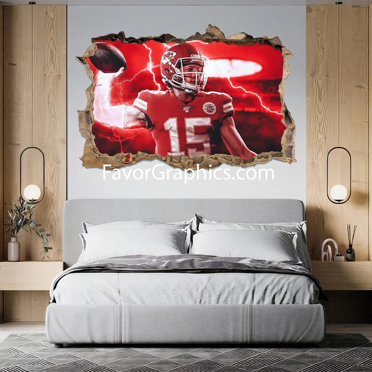 Patrick Mahomes Vinyl Wall Art Decal Sticker Poster Print Mural