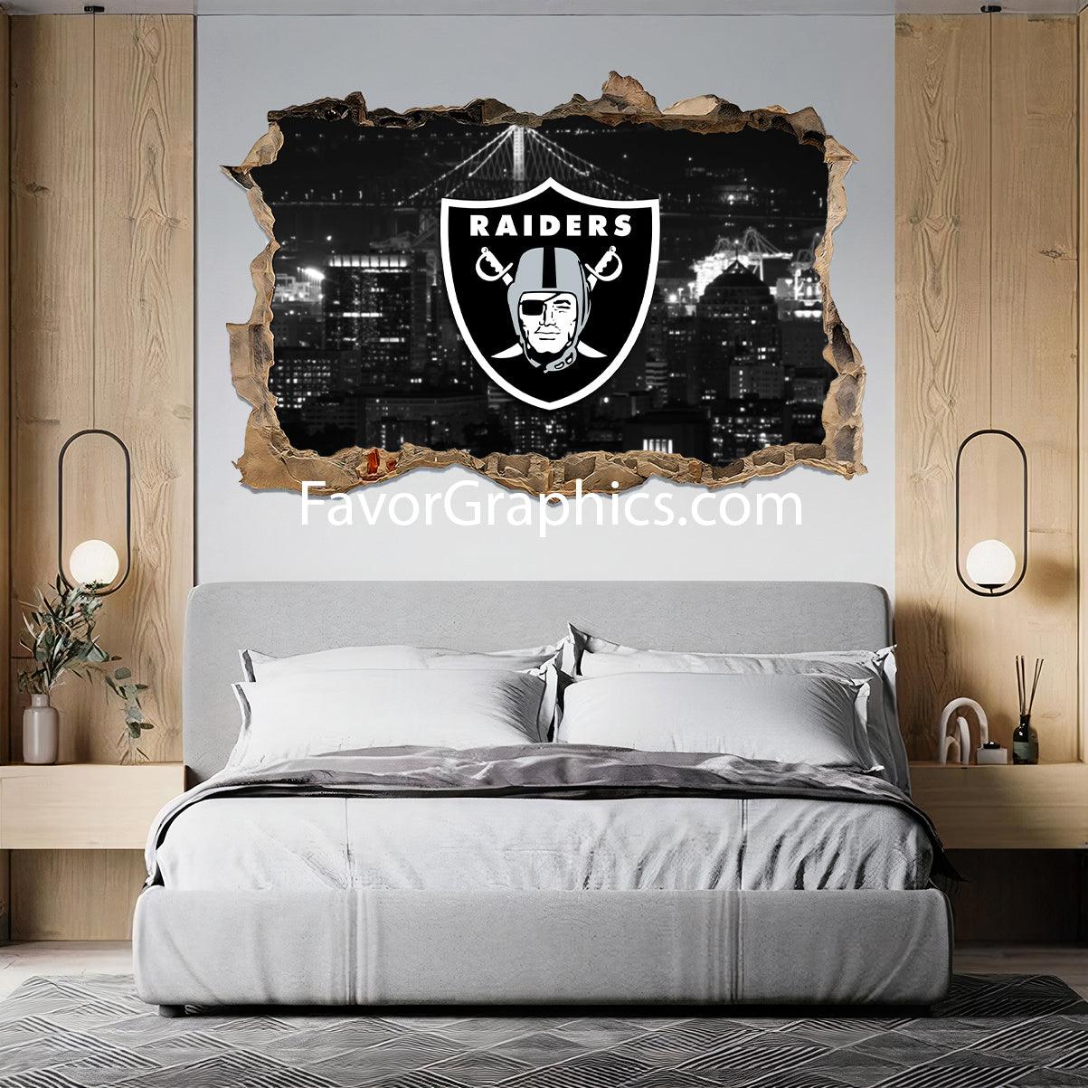 Las Vegas Raiders Vinyl Wall Art Decal Sticker Poster Print Mural