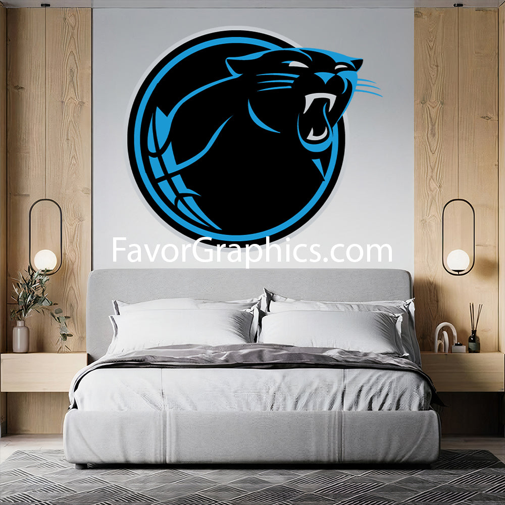 Carolina Panthers Home Room Wall Vinyl Decal Sticker Mural Poster