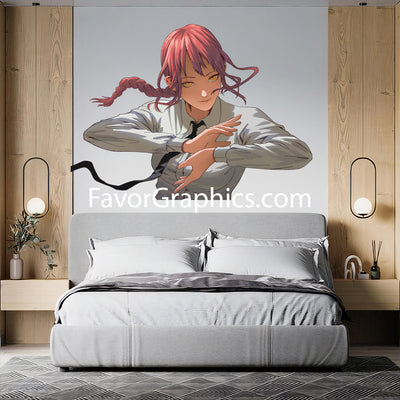 Makima Chainsaw Man Home Room Wall Vinyl Decal Sticker Mural Poster