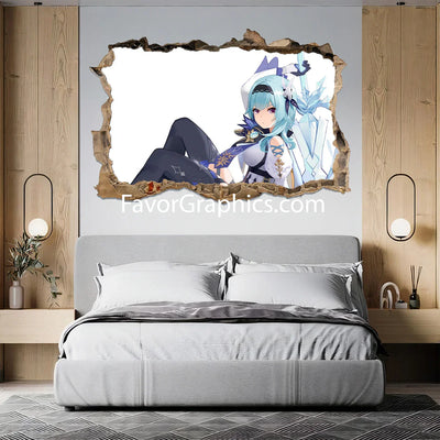 Eula (Genshin impact) Vinyl Wall Art Decal Sticker Poster Print Mural