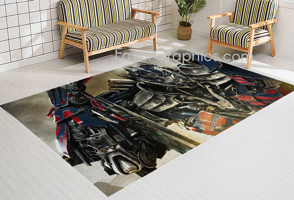 Optimus Prime Home Bedroom Decor Rug Carpet Mat