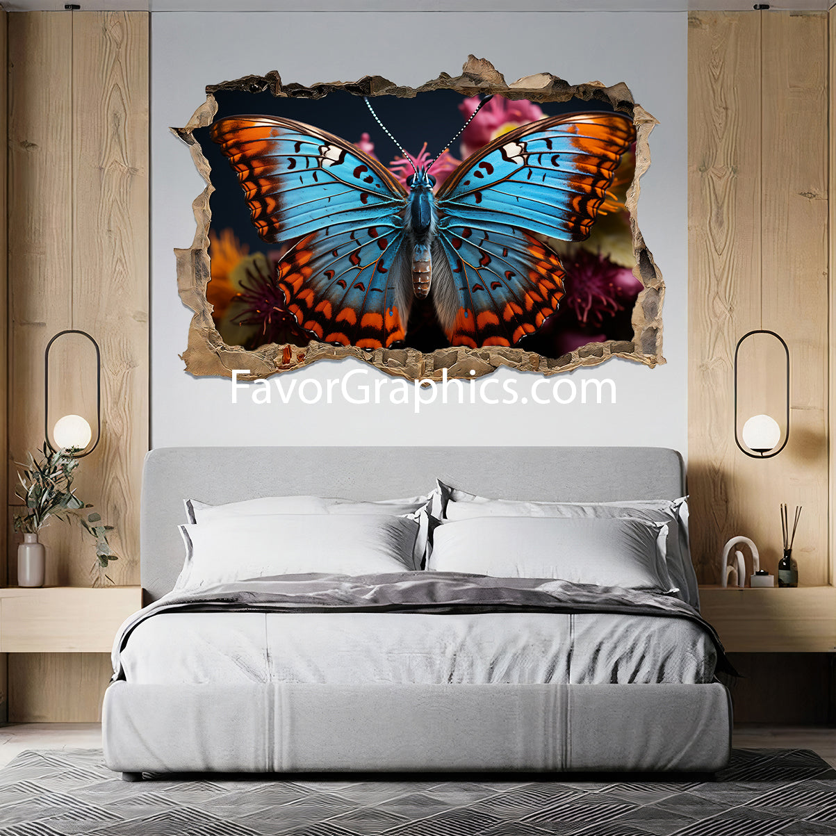 Butterfly Vinyl Wall Art Decal Sticker Poster Print Mural