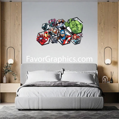 Avengers Superheroes Home Room Wall Vinyl Decal Sticker Mural Poster