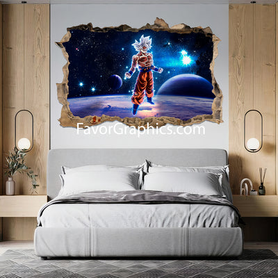 Ultra Instinct Goku Vinyl Wall Art Decal Sticker Poster Print Mural