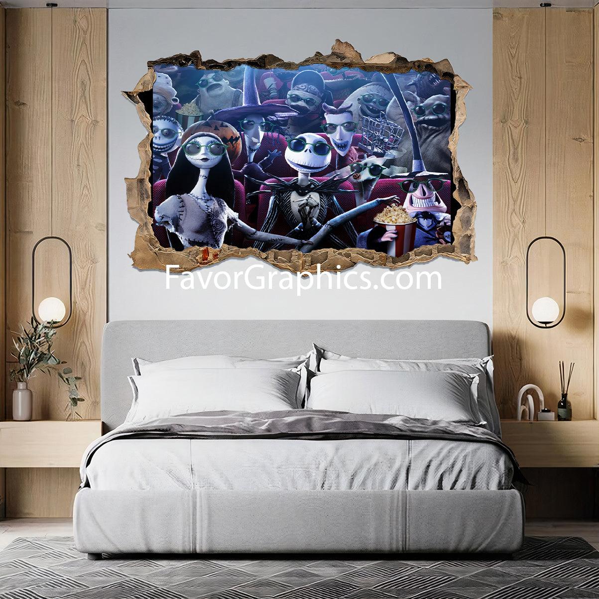 Nightmare Before Christmas Vinyl Wall Art Decal Sticker Poster Print Mural