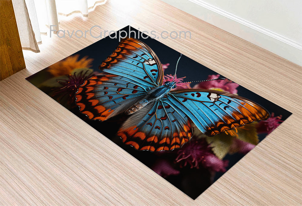 Butterfly Home Bedroom Decor Rug Carpet Mat