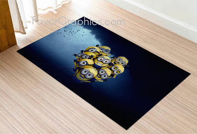 Minion Home Bedroom Decor Rug Carpet Mat