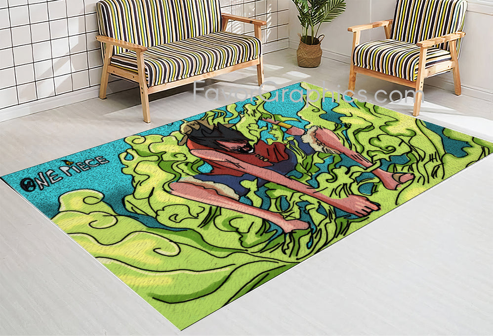 Monkey D. Luffy Home Bedroom Decor Rug Carpet Mat