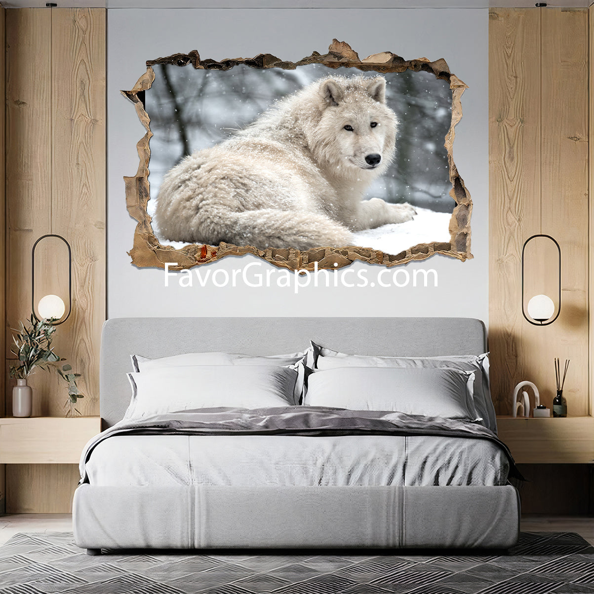 Wolf Vinyl Wall Art Decal Sticker Poster Print Mural