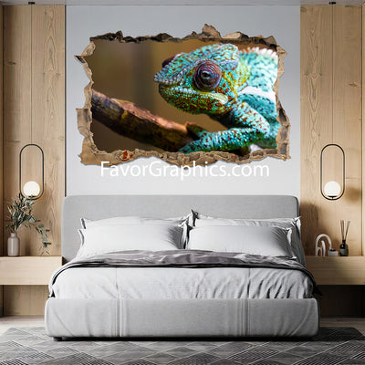 Chameleon Vinyl Wall Art Decal Sticker Poster Print Mural