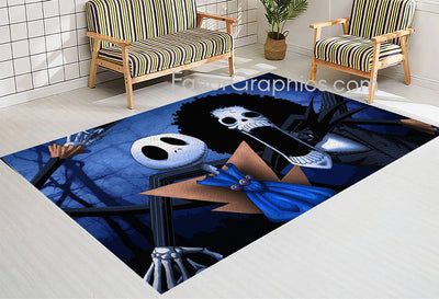 Nightmare Before Christmas Home Bedroom Decor Rug Carpet Mat