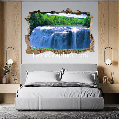 Waterfall Vinyl Wall Art Decal Sticker Poster Print Mural