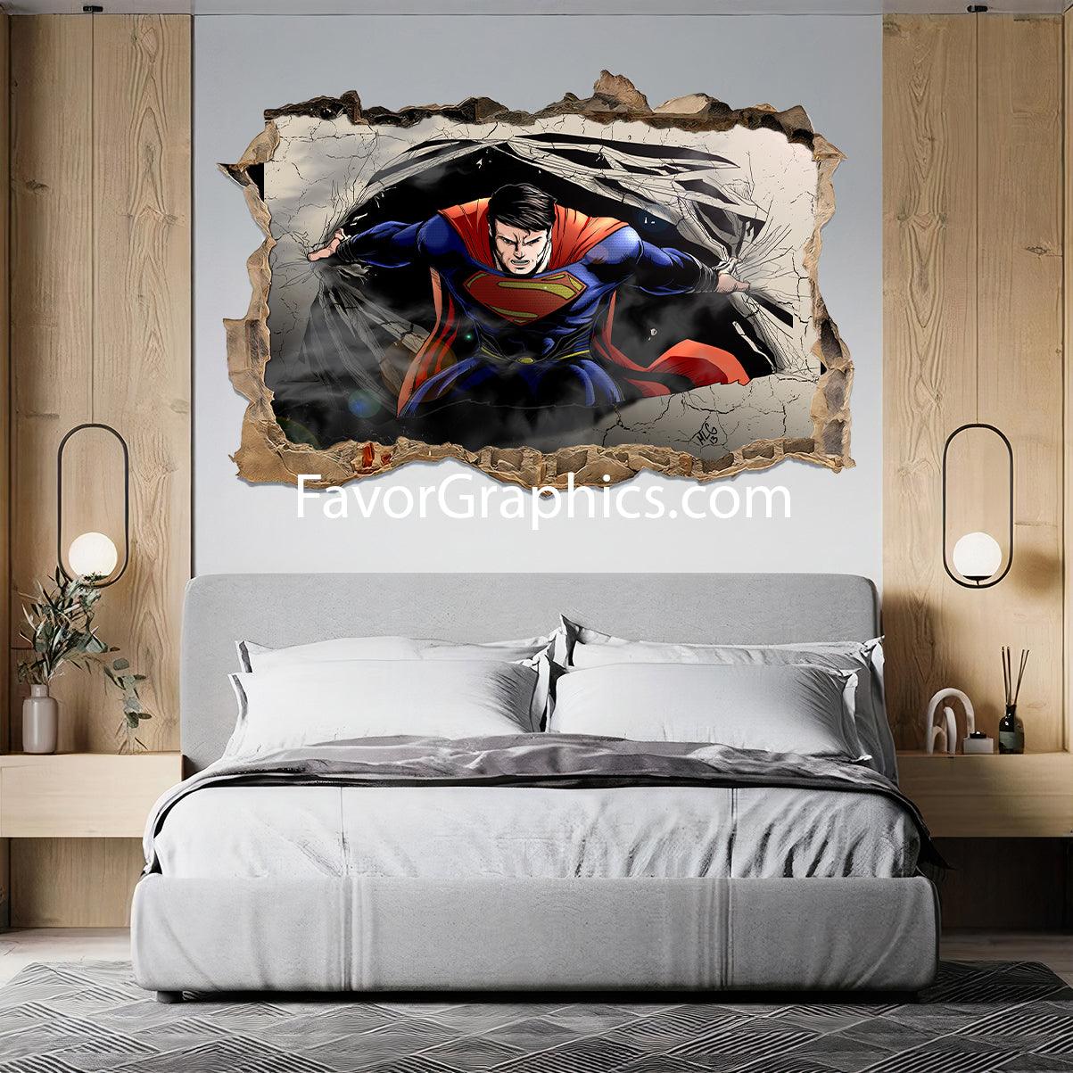 Superman Vinyl Wall Art Decal Sticker Poster Print Mural