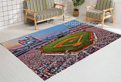 Cincinnati Reds Home Bedroom Decor Rug Carpet Mat