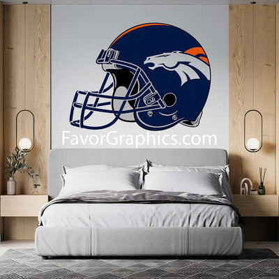 Denver Broncos Home Room Wall Vinyl Decal Sticker Mural Poster