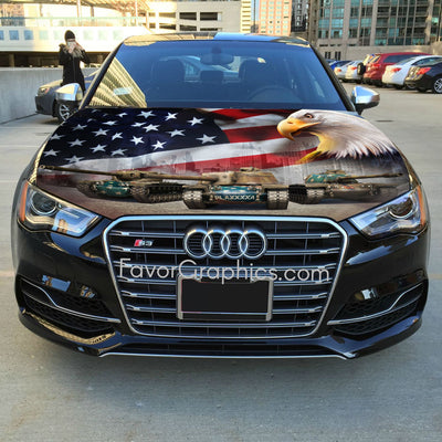 US Army Itasha Car Vinyl Hood Wrap Decal Sticker