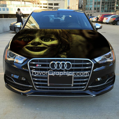 Annabelle Itasha Car Vinyl Hood Wrap Decal Sticker