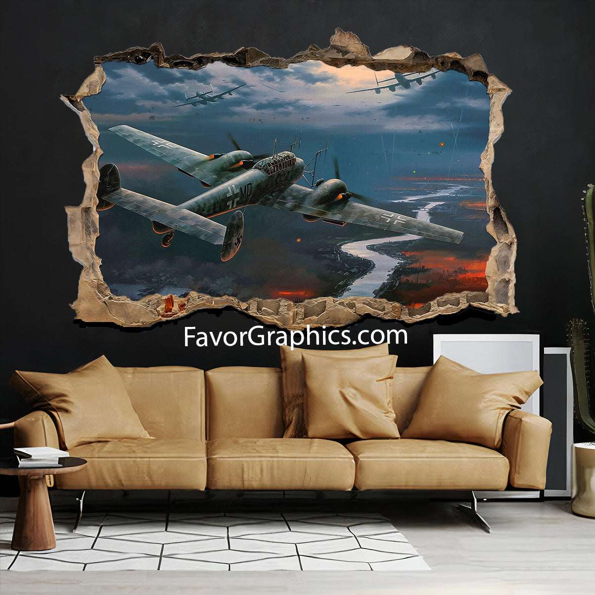 Aircraft Vinyl Wall Art Decal Sticker Poster Print Mural