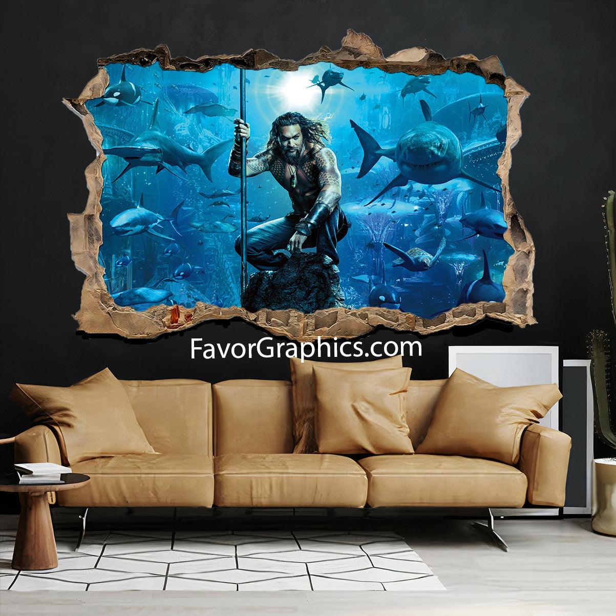 Aquaman Vinyl Wall Art Decal Sticker Poster Print Mural