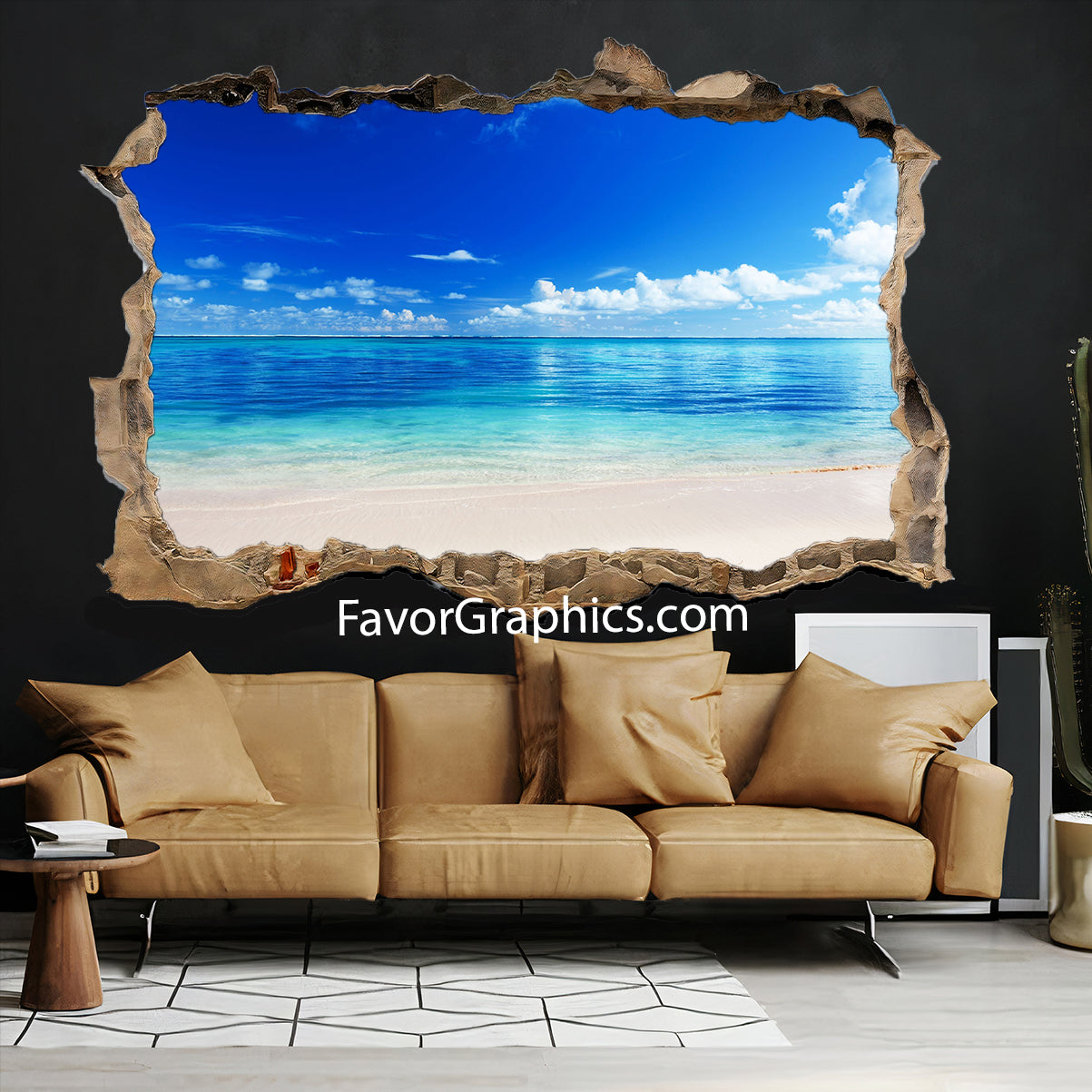 Beach Vinyl Wall Art Decal Sticker Poster Print Mural