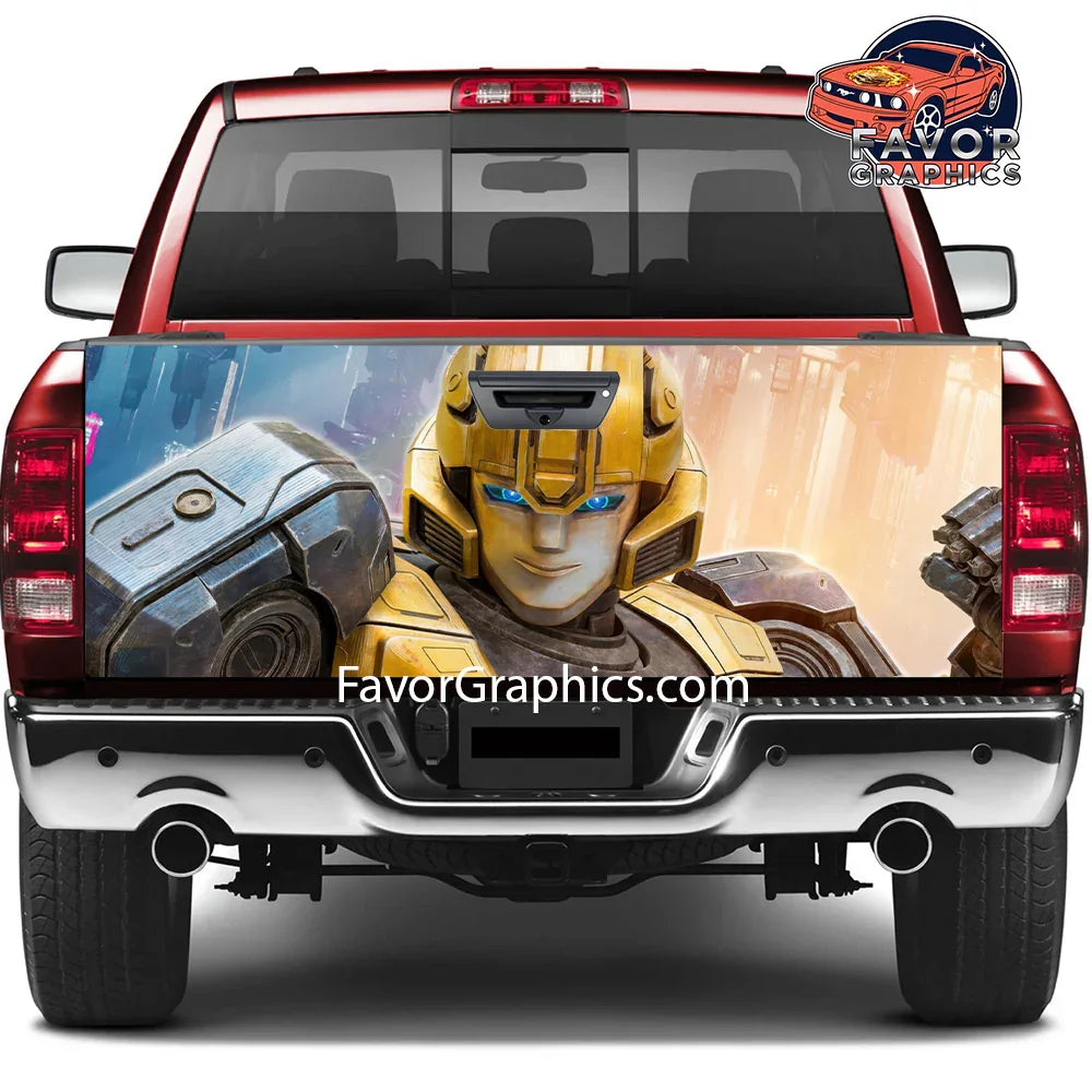 Bumblebee Tailgate Wraps For Trucks SUV Vinyl Wrap