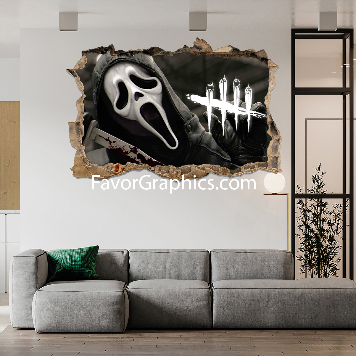 Scream Ghostface Vinyl Wall Art Decal Sticker Poster Print Mural