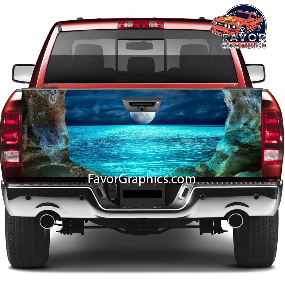 Full Moon Tailgate Wraps For Trucks SUV Vinyl Wrap