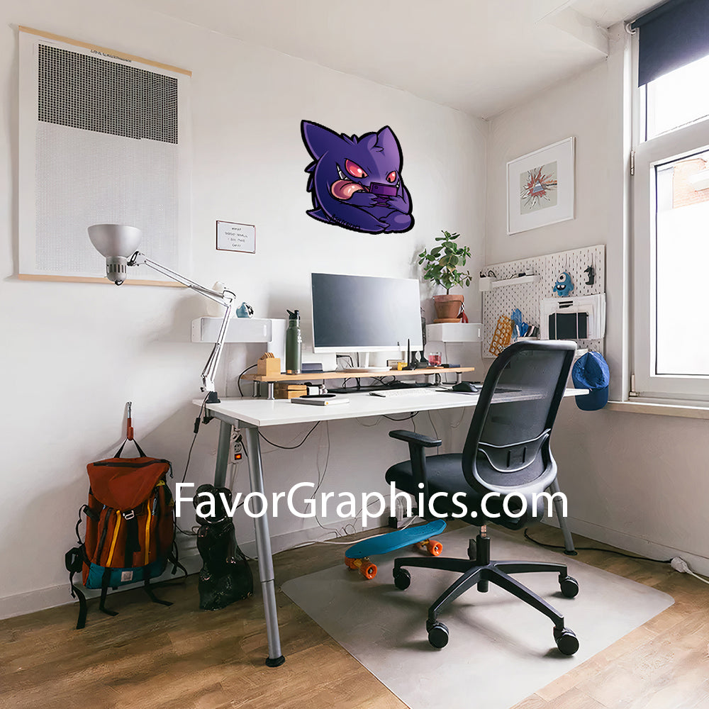 Gengar (Pokemon) Home Room Wall Vinyl Decal Sticker Mural Poster